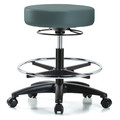 Instock Cleanroom Stool, 300 lb. Capacity GRVMBSO-RG-CF-RC-8546