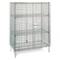 Instock Stationary Security Unit, Blue, 67" H GRJSEC53