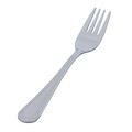 Crestware Salad Fork, 6 1/2 in L, Silver, PK12 PER106