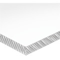 Zoro Select Clear Polycarbonate Sheet Stock 12" L x 12" W x 1/16" Thick BULK-PS-PC-109