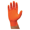 Pip PosiShield, Disposable Gloves, 7 mil Palm, Nitrile, Powder-Free, 3XL ( 12 ), 80 PK, Orange 2940/3XL