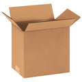 Zoro Select Corrugated Boxes, 9" x 6" x 9", Kraft, 25/Bundle 55VG38