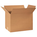 Zoro Select Corrugated Boxes, 24" x 14" x 18", Kraft, 10/Bundle 493U01