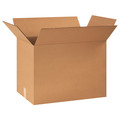 Zoro Select Corrugated Boxes, 24" x 12" x 16", Kraft, 25/Bundle 55VH80