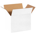 Zoro Select Corrugated Boxes, 14" x 10" x 10", White, 25/Bundle 55VH03