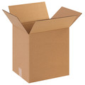 Zoro Select Corrugated Boxes, 16" x 12" x 16", Kraft, 25/Bundle 55VH21