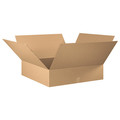 Zoro Select Corrugated Boxes, 32" x 32" x 12", Kraft, 10/Bundle 55VJ38