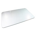 Cleartex Chair Mat, Rectangular, 60" x 48", Clear FC124860EG