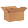 Zoro Select Double Wall Boxes, 12" x 9" x 6", Kraft, 15/Bundle 55VM17