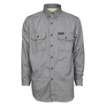 Mcr Safety Flame-Resistant Collared Shirt, S Size SBS2001S