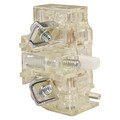 Schneider Electric Contact Block, Clear, 1NC, 30 mm 9001KA3G