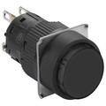 Schneider Electric Push Button, 16 mm, 1 CO, Black XB6EAA21P
