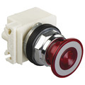 Schneider Electric Head for Push-button, 30 mm, Red 9001KR9P35LRR