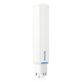 Signify 12 W, Compact LED Bulb, White, Tube, 3500K Temp. Frosted, Dimmable 12PL-C/T/COR/32H-835/IF14/P/4P/DIM 10/1
