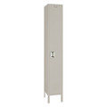 Lyon Wardrobe Locker, (1) Tier, (1) Wide, Steel, Powder Coated Finish, 12 in W, 12 in D, 66 in H 7GC5002