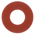 Zoro Select Raised Face Silicone Flange Gasket for 2" Pipe, 1/16" T, #150 BULK-FG-1424