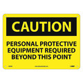 Nmc Caution Ppe Safety Sign C395RB
