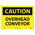 Nmc Caution Overhead Conveyor Sign C571RB