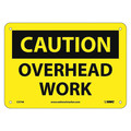 Nmc Caution Overhead Work Sign C574A