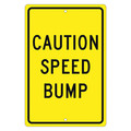 Nmc Caution Speed Bump Sign, TM136H TM136H