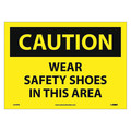 Nmc Caution Wear Safety Shoes In This Area Sign C379PB