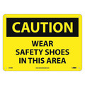 Nmc Caution Wear Safety Shoes In This Area Sign C379RB