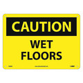 Nmc Caution Wet Floors Sign, C408RB C408RB