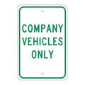 Nmc Company Vehicles Only Sign, TM138J TM138J