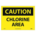 Nmc Chlorine Area Sign, C371PB C371PB