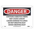 Nmc Contains Asbestos Fibers May Cause Cance, D24R D24R