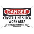 Nmc Crystalline Silica Sign, D701A D701A