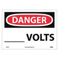 Nmc Danger ___ Volts Sign, D421PB D421PB