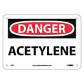 Nmc Danger Acetylene Sign, D3R D3R