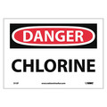 Nmc Danger Chlorine Sign, D15P D15P