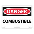 Nmc Danger Combustible Sign, D660RB D660RB