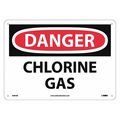 Nmc Danger Chlorine Gas Sign, D484RB D484RB