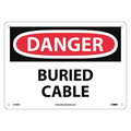 Nmc Danger Buried Cable Sign, D148AB D148AB