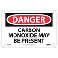 Nmc Danger Carbon Monoxide May Be Present Sign, D375R D375R