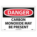 Nmc Danger Carbon Monoxide May Be Present Sign, D375RB D375RB