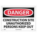 Nmc Danger Construction Site Sign D492AB