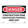 Nmc Danger Construction Zone Sign D493PB