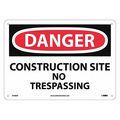 Nmc Danger Construction Site No Trespassing Sing D248AB