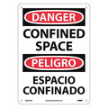 Nmc Danger Confined Space Sign - Bilingual, ESD670AB ESD670AB
