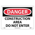 Nmc Danger Construction Area Do Not Enter Sign D490RB