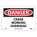 Nmc Danger Crane Working Overhead Sign D253R