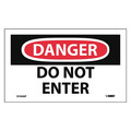 Nmc Danger Do Not Enter Label, Pk5 D104AP