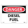 Nmc Danger Diesel Fuel Sign, D427EB D427EB