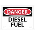 Nmc Danger Diesel Fuel Sign, D427PB D427PB