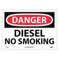 Nmc Danger Diesel No Smoking Sign, D18PB D18PB