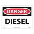 Nmc Danger Diesel Sign, D127PB D127PB